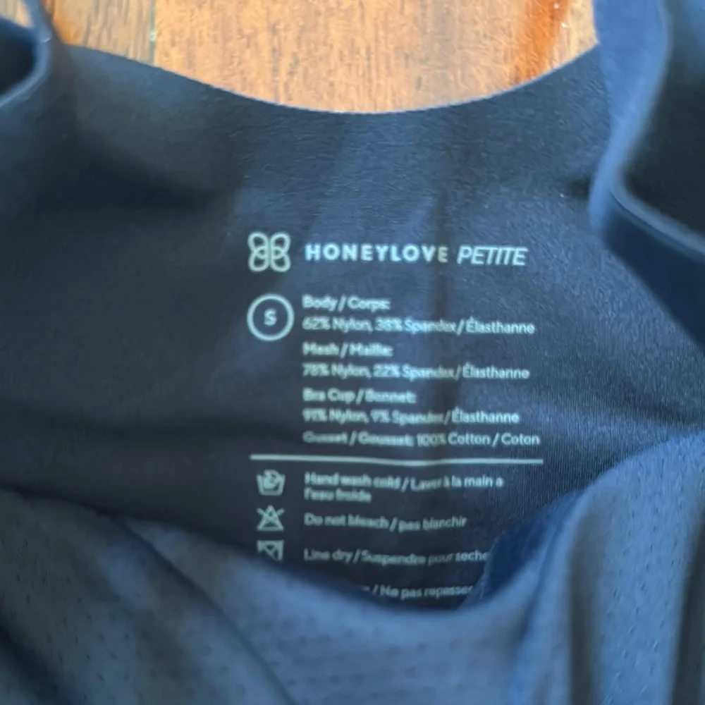 Honeylove Cami Black Shapewear Bodysuit with Adjustable Straps **NWT** - Picture 5 of 5